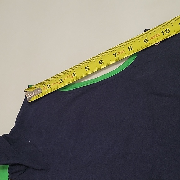 Lauren Ralph Lauren Women's Reversible Vest Small Blue/Green *(Hoddie Missing) - Picture 13 of 16